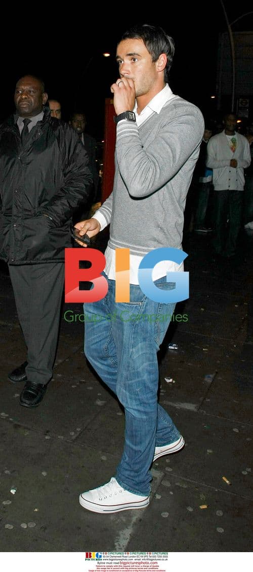 Jack Tweed Leaving Nightclub