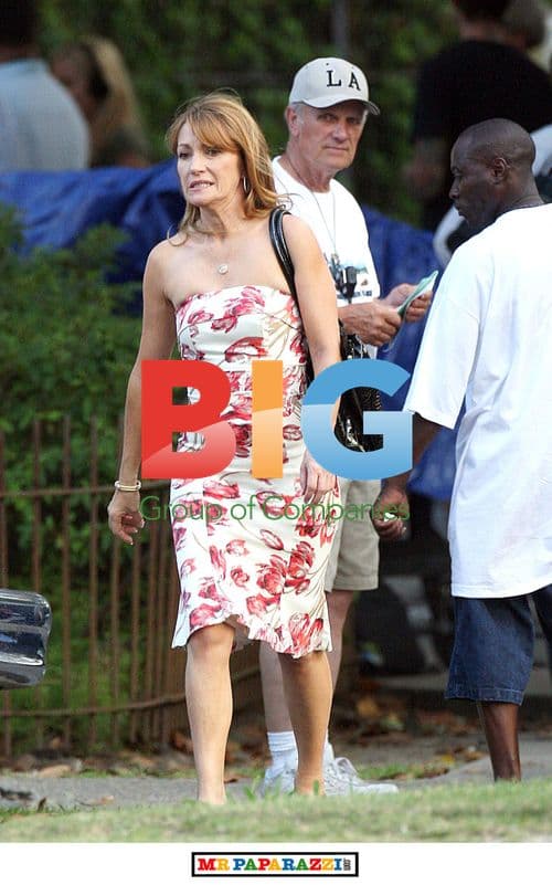 Jane Seymour on set in New Orleans