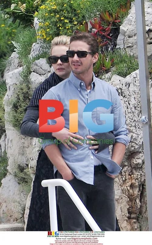 Shia Labeouf and Carey Mulligan at Cannes