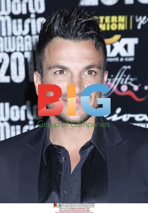 Peter Andre at World Music Awards in Monaco