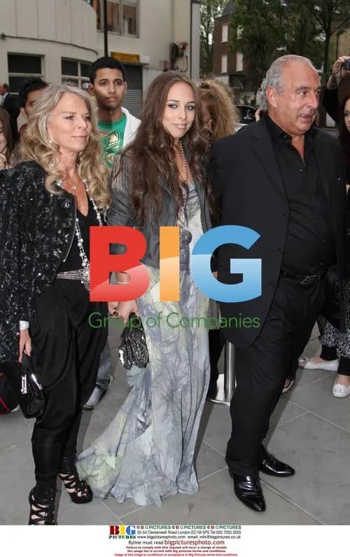 Sir Philip Green at Topshop Opening