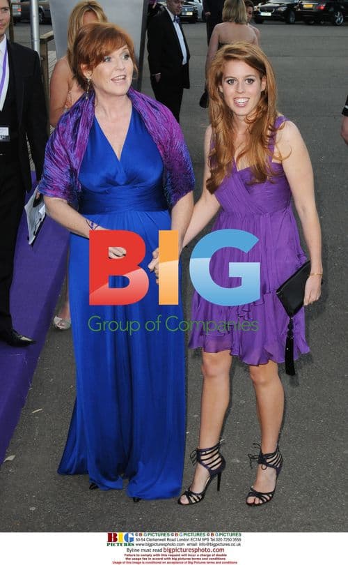 Princess Beatrice and Sarah, Duchess of York at Butterfly Ball