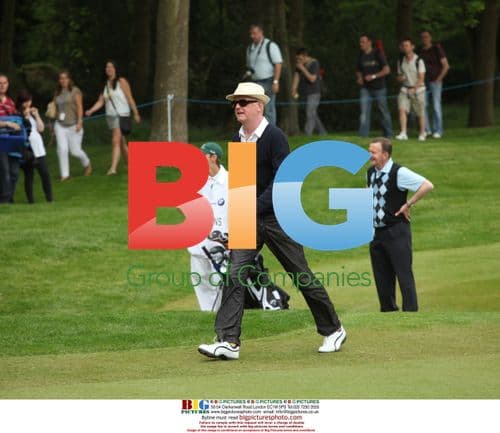 Stars and Golfers at Pro-Am in Wentworth