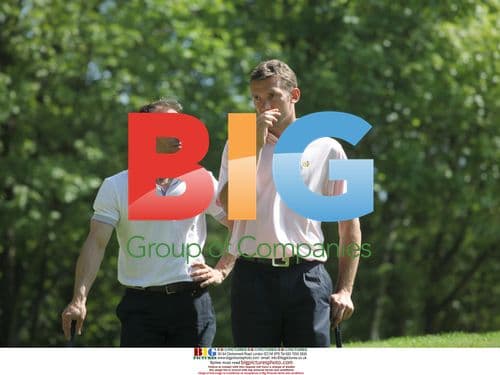 Golf pro-am at Wentworth Club, UK