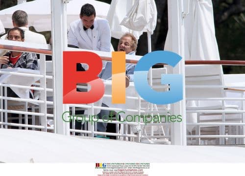 Ivana Trump & Massimo Garcia Lunch in Cannes