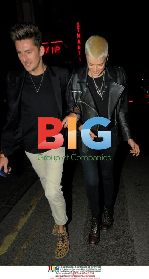 Agyness Deyn and Henry Holland in Soho