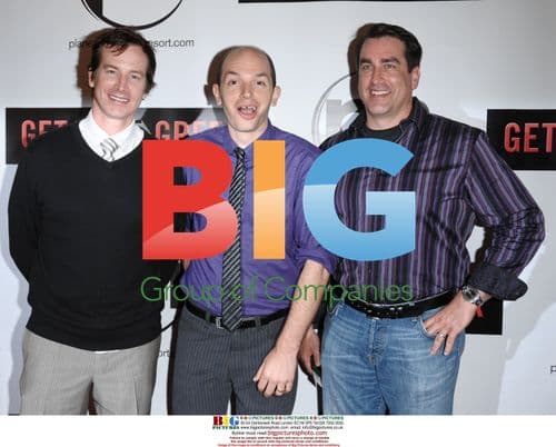 Rob Huebel, Paul Scheer & Rob Riggle at "Get Him to Greek" Screening