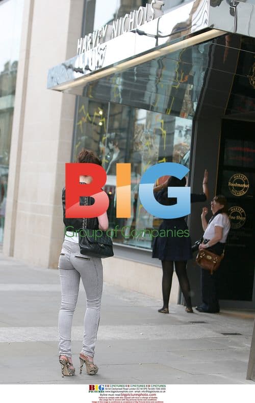 Helen Flanagan Shopping in Manchester