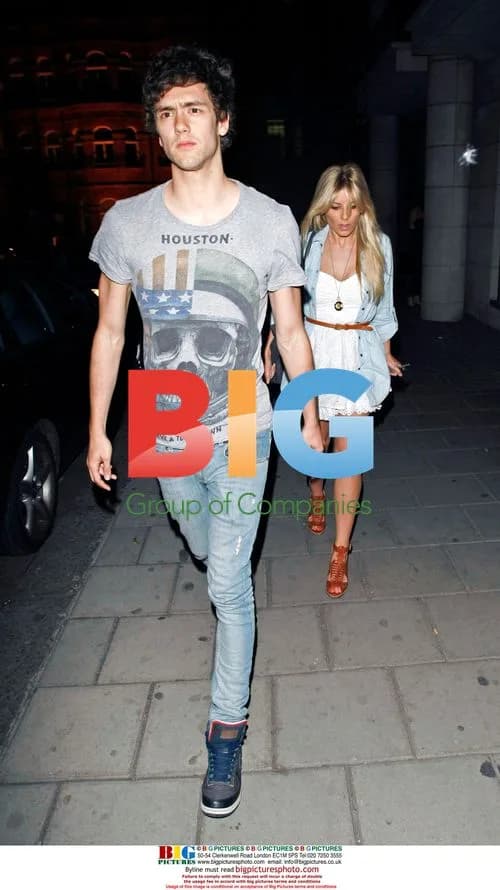 Mollie King with Boyfriend Andy Brown