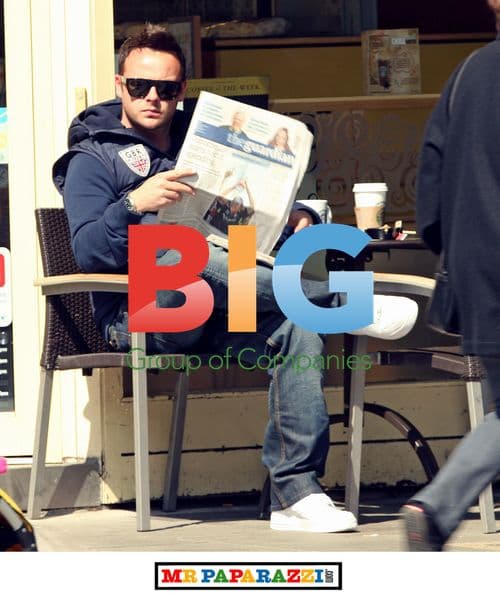 Anthony McPartlin spotted at Starbucks