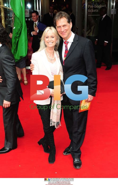 Simon MacCorkindale at Arabia 3D Premiere