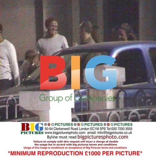 David Beckham Meets Rebecca Loos in Madrid