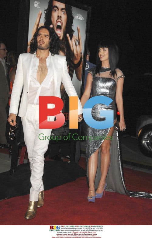 Russell Brand and Katy Perry at 'Get Him To The Greek' Premiere