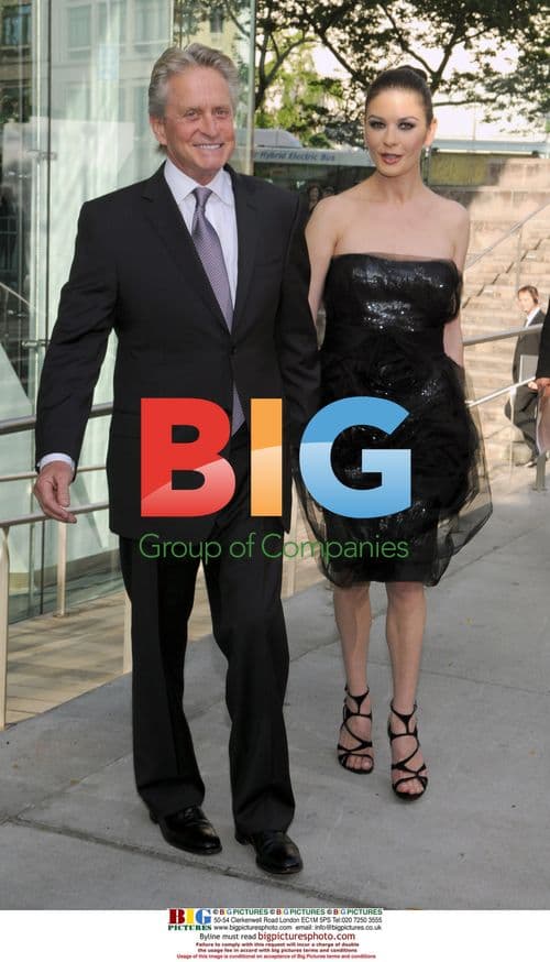 Michael Douglas & Catherine Zeta-Jones at Chaplin Awards