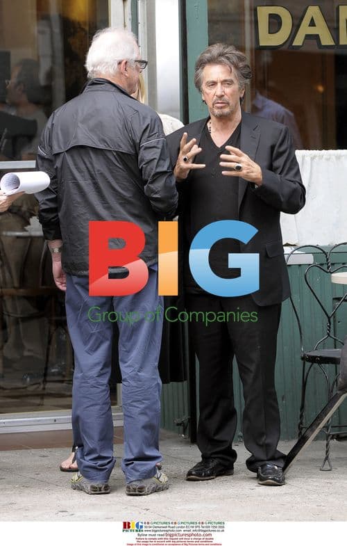 Al Pacino films Vittoria coffee commercial