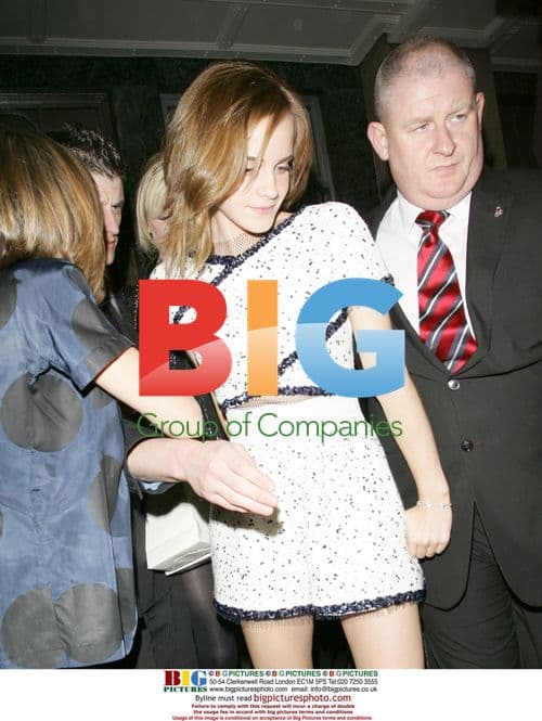 Emma Watson at Claridges in London