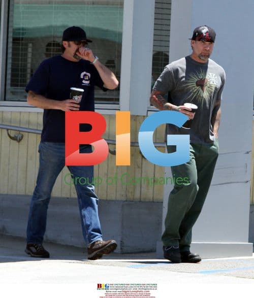 Jesse James Takes Lunch Break at Cisco Burger