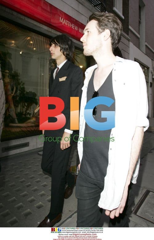 Peaches Geldof's ex Farris Rotter at Matthew Williamson Party