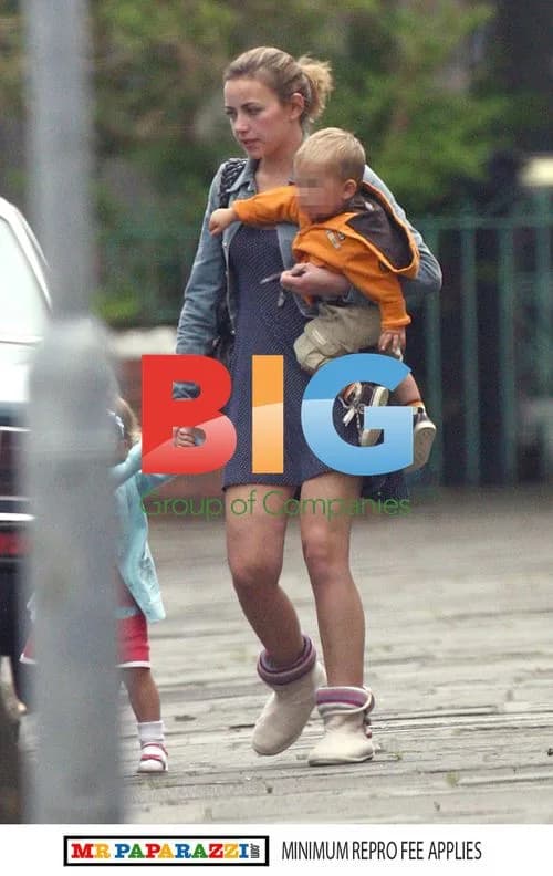 Charlotte Church visits grandparents in Cardiff