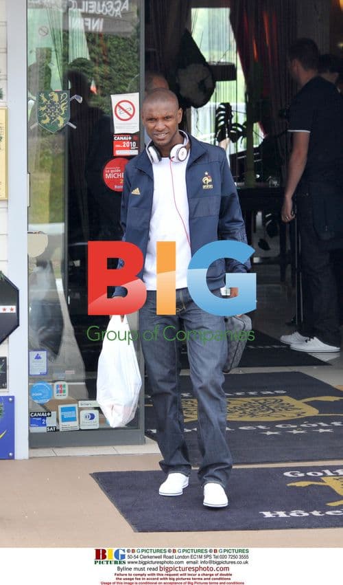 French Football Team Departs Bourget Airport