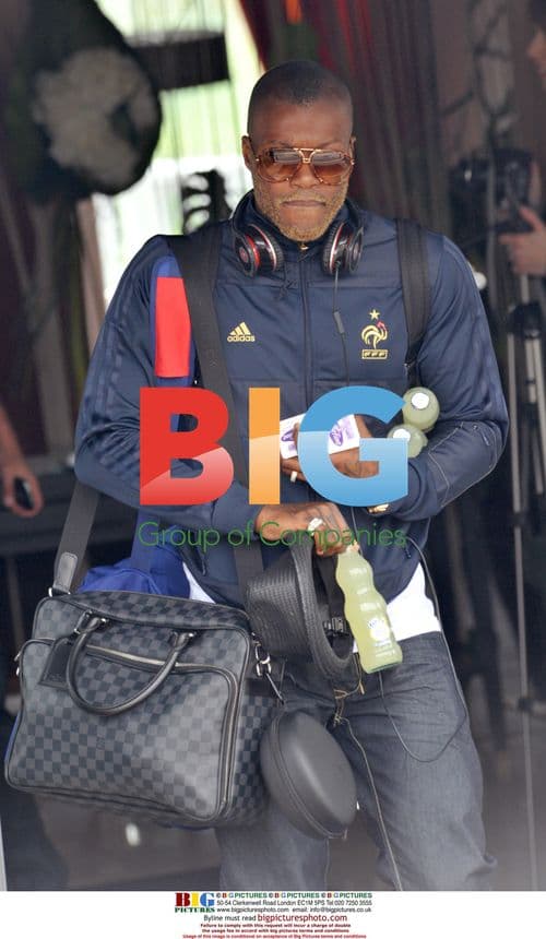 French Football Team Departs for 2010 World Cup