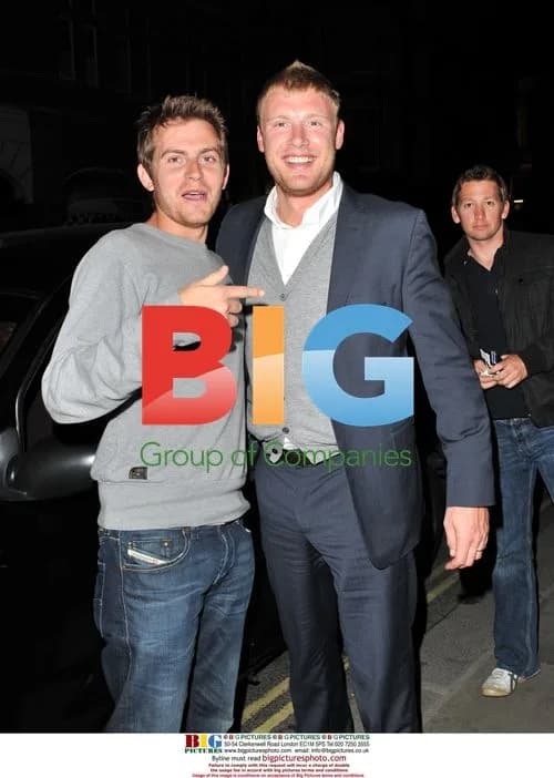 Freddie Flintoff at Bungalow 8 Club