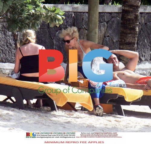 Heather Mills on Beach Holiday