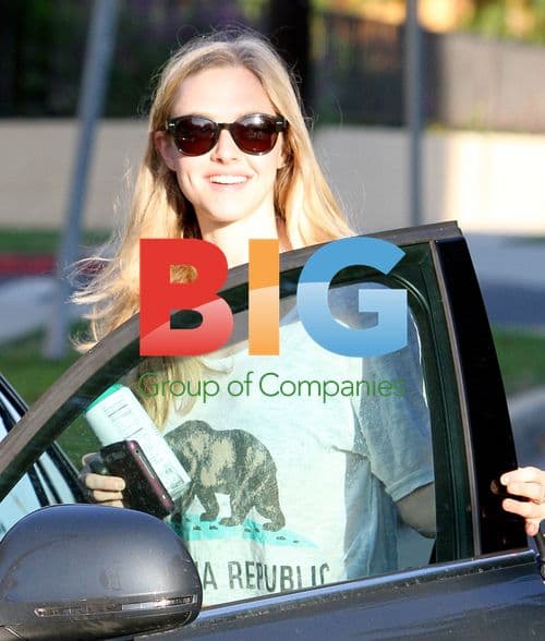 Amanda Seyfried Leaves Home with Dogs