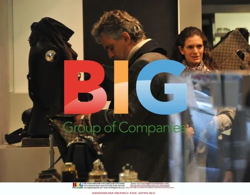 Andrea Bocelli shops at Gucci in Italy