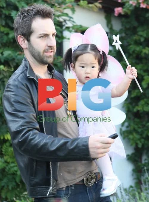Katherine Heigl and family at Halloween party