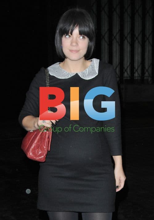 Lily Allen at London Fashion Week