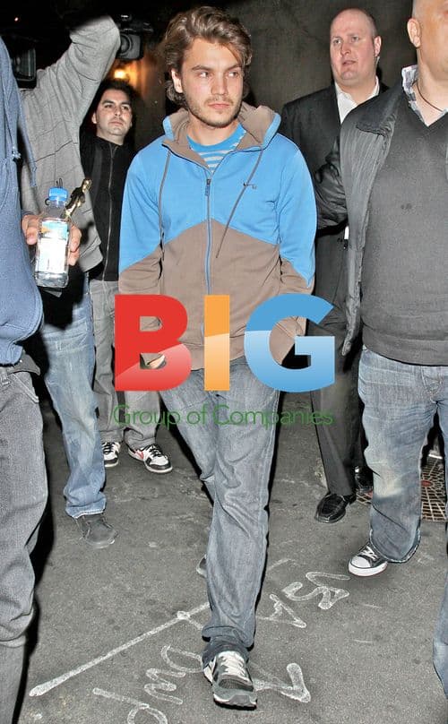 Emile Hirsch Arrives at Premiere Nightclub