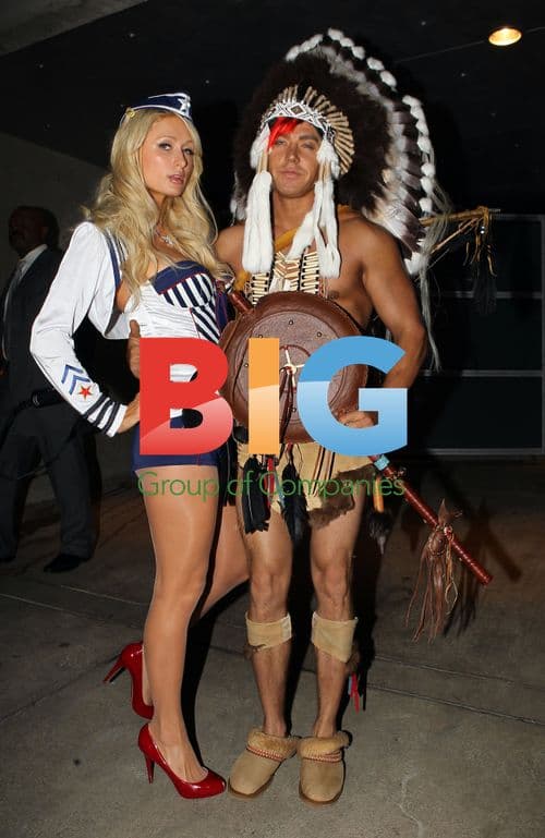 Paris Hilton at Halloween Party