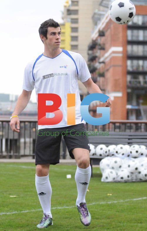 Gareth Bale at South Bank, London