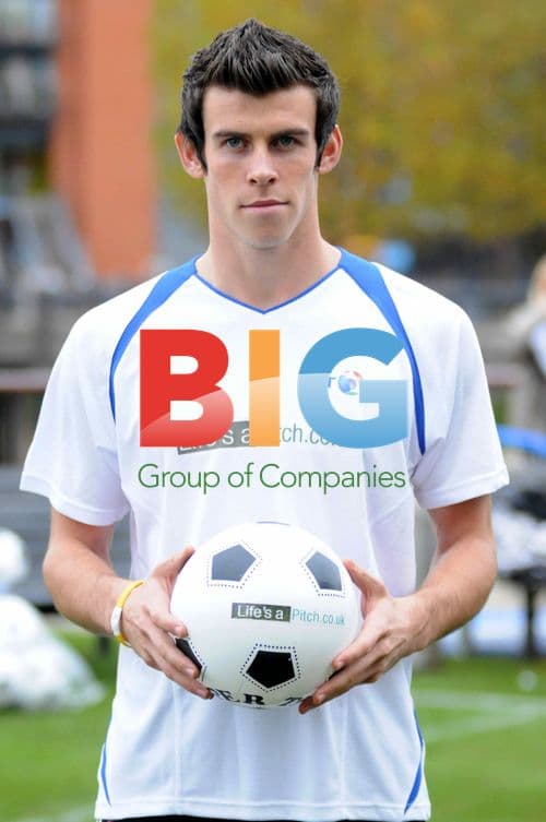 Gareth Bale at South Bank, London