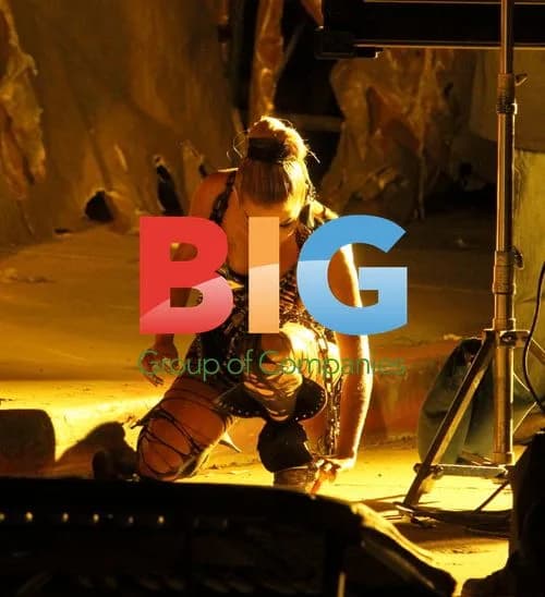Ke$ha filming music video