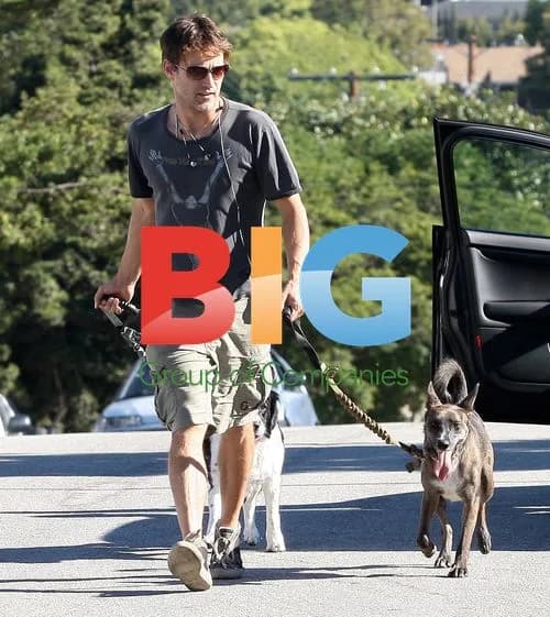 Stephen Moyer at Dog Park
