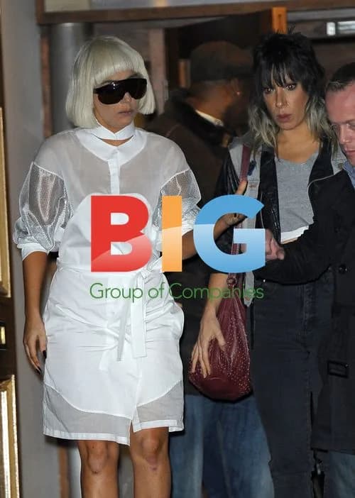 Lady Gaga Leaving Abbey Road Studios