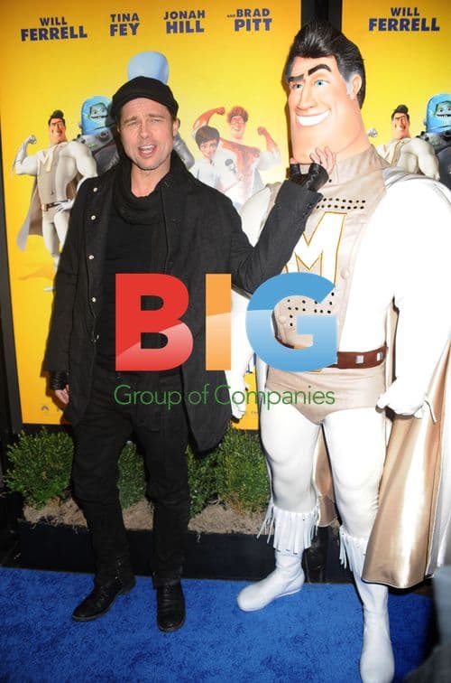 Brad Pitt at 'MegaMind' Premiere