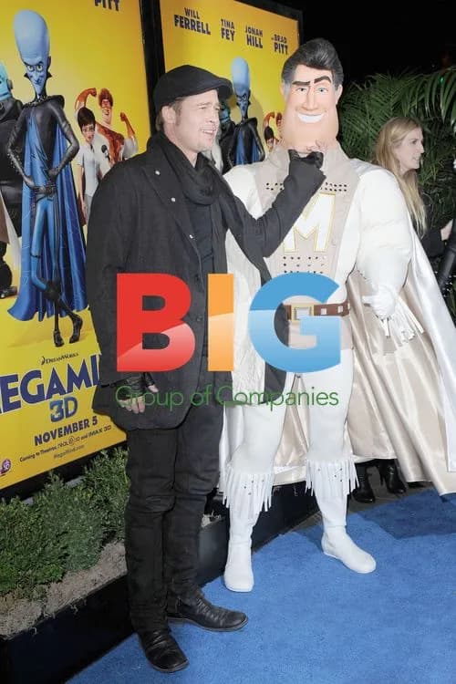 Brad Pitt at 'Megamind' Premiere