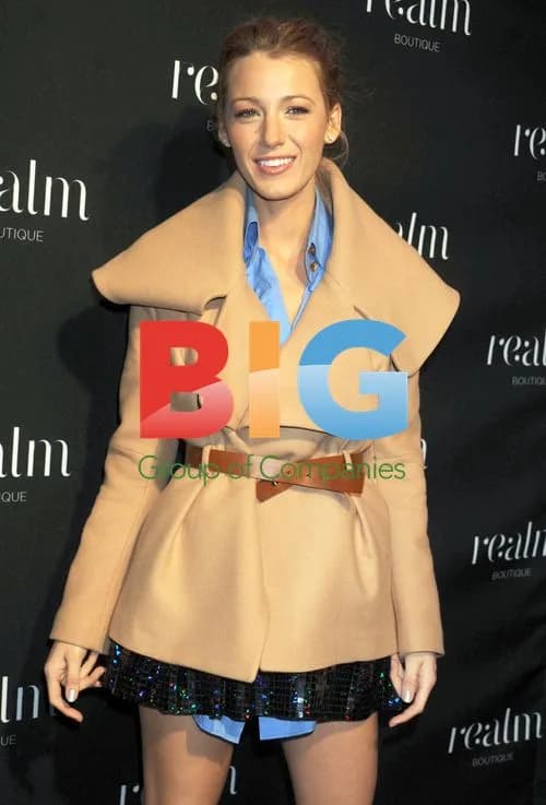 Blake Lively attends Realm Boutique opening in NYC