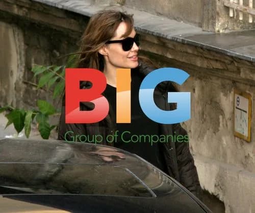 Angelina Jolie on Movie Set in Budapest