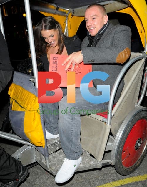 Danielle Lloyd and Jamie O'Hara Romantic Outing