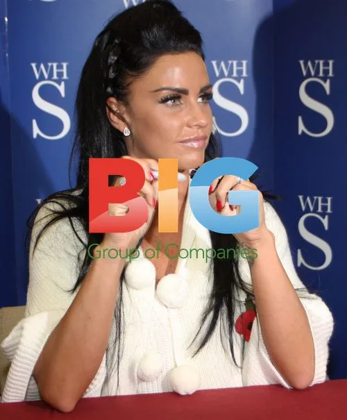 Katie Price Autobiography Book Signing