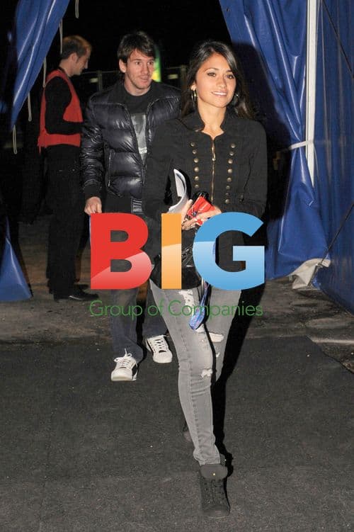 Lionel Messi at Cirque du Soleil Premiere