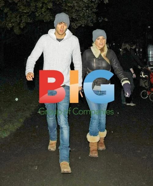 Mollie King and Andy Brown at Wimbledon Fireworks