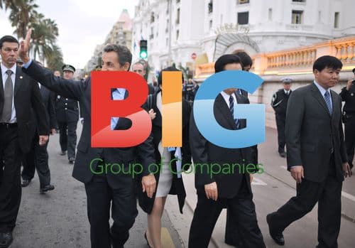 Sarkozy Meets with Chinese President in Nice