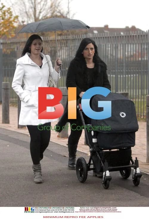 Ross Kemp's partner Nicola Coleman with baby