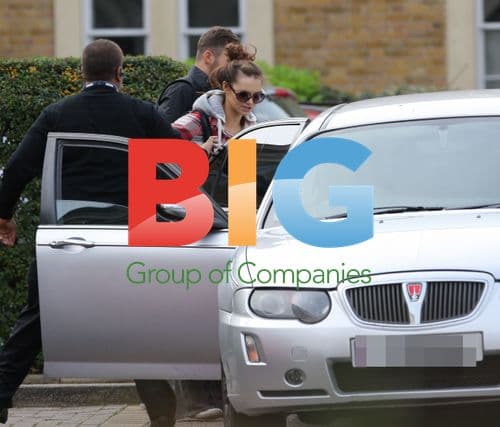 Kara Tointon and Artem Chigvintsev Depart Home