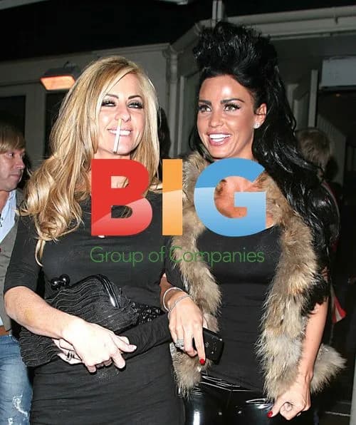 Katie Price and Dawn Ward Night Out